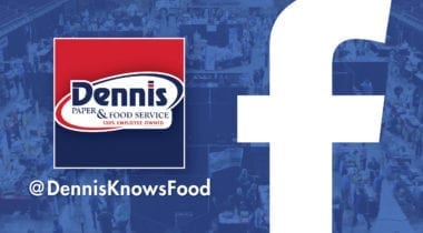 facebook graphic with dennis logo