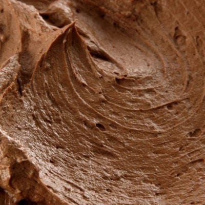 chocolate frosting