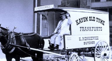 vintage kayem delivery carriage 