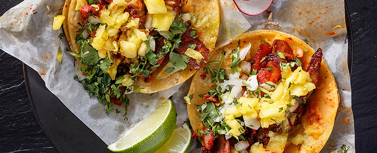 Foodservice Recipe Adobo Pork Taco