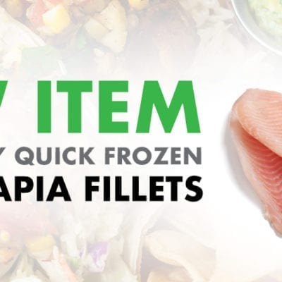 new item graphic, fish filets