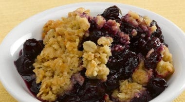 blueberry crisp