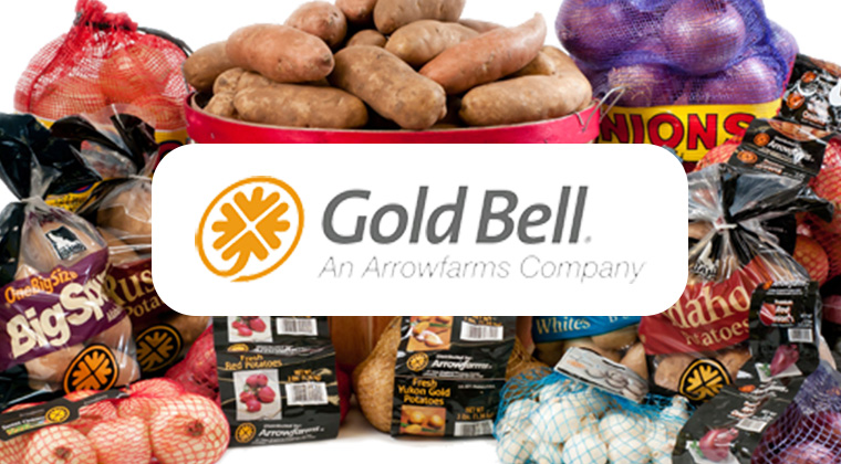 gold bell logo graphic