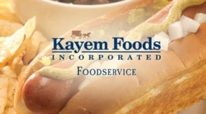 kayem foods logo graphic