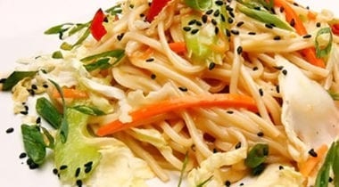 asian noodle dish