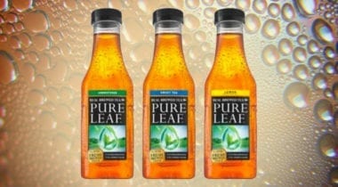 pure leaf tea bottles