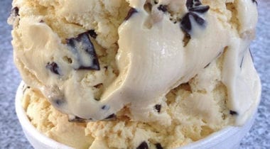shaker pond cookie dough ice cream