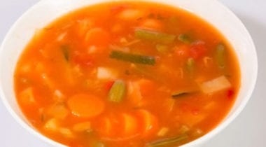 red soup, vegetable soup