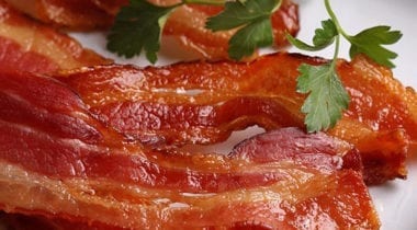 bacon slices