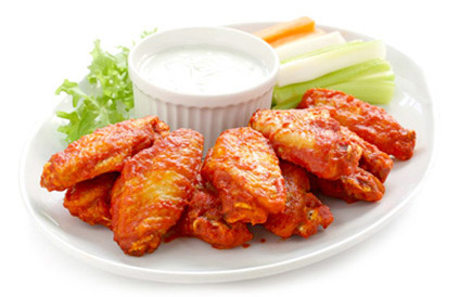 Combo Wings - Seasoned, lightly breaded chicken wings sections
