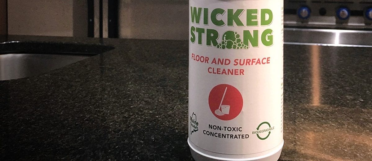 wicked strong cleaner bottle