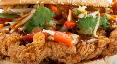 korean fried chicken sandwich