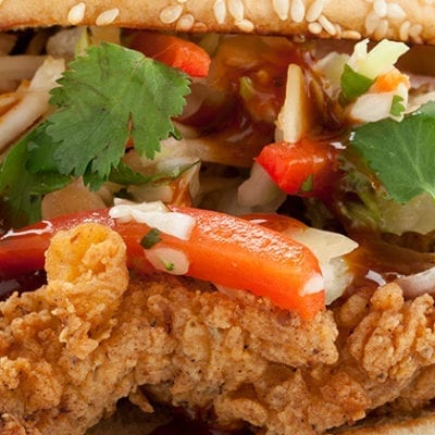 korean fried chicken sandwich