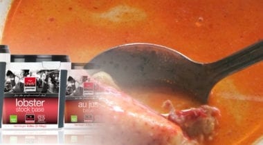 lobster in soup and major bases