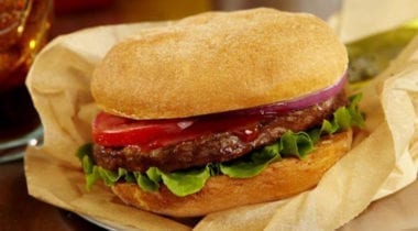 burger with udi's gluten-free bun
