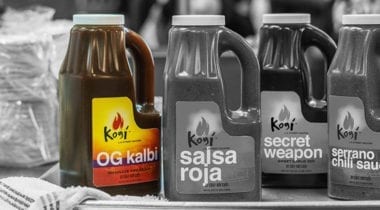 kogi OG Kalbi sauce bottle highlighted