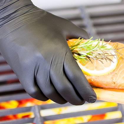 Nitrile gloves on sale for cooking