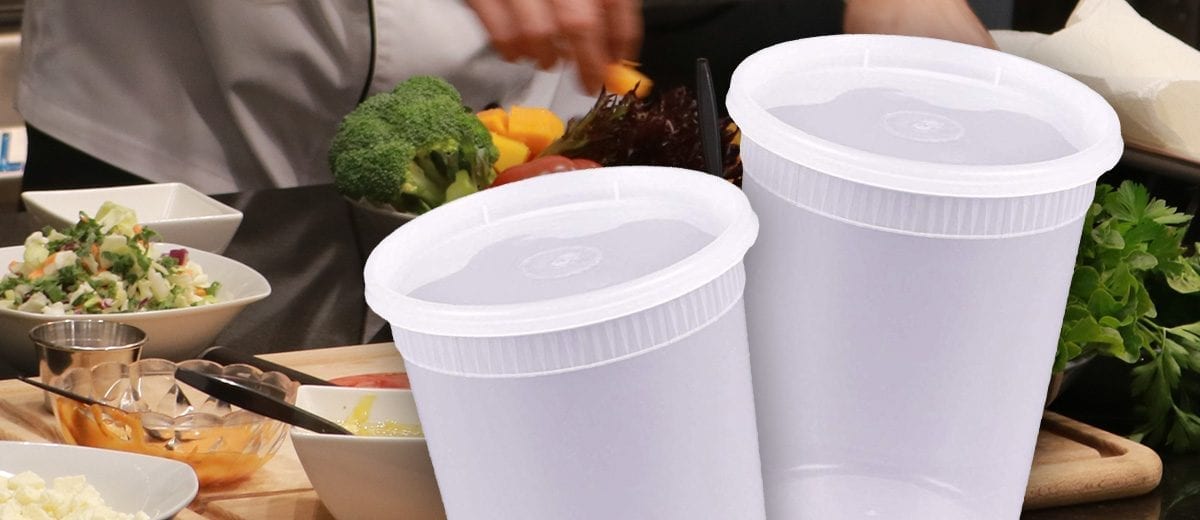 clear deli containers