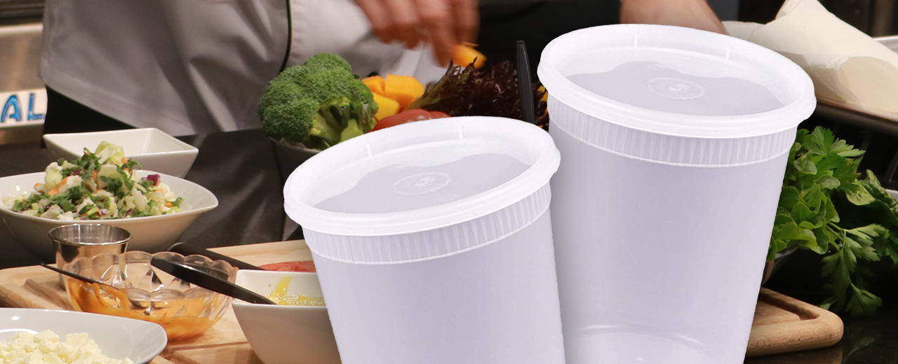 Chef's Pantry: Deli Containers for Containing & Organizing - Dennis Food  Service
