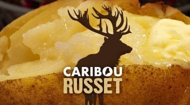 caribou russet potatoes graphic