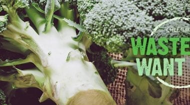 broccoli stalks, waste-not want-not graphic
