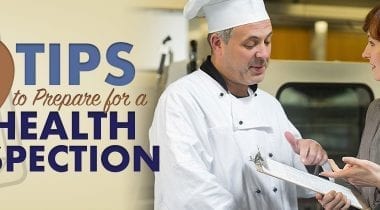 health inspection tips, graphic