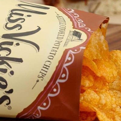 Miss Vickies chip bag