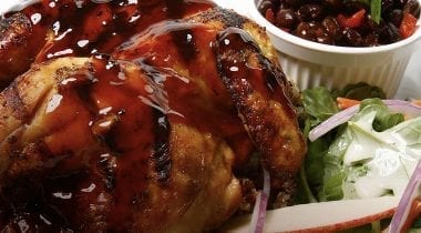 cooked bbq chicken