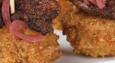 pork belly fritters