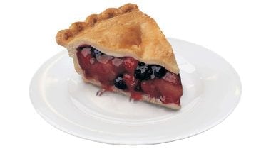 mixed berry pie