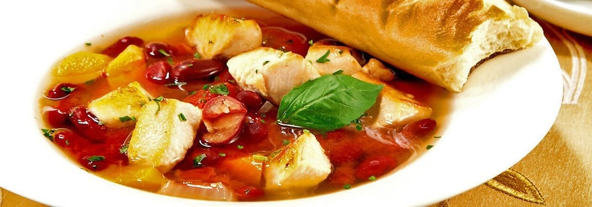 chicken minestrone soup