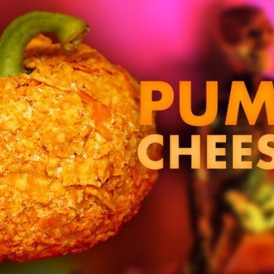 pumpkin cheese ball graphic
