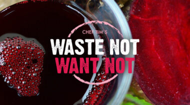 waste not want not, beet dye graphic