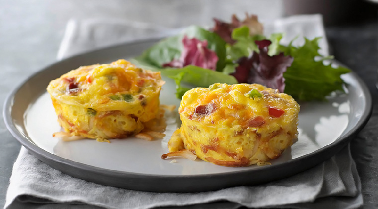 Foodservice Recipe: Hash Brown Breakfast Quiche