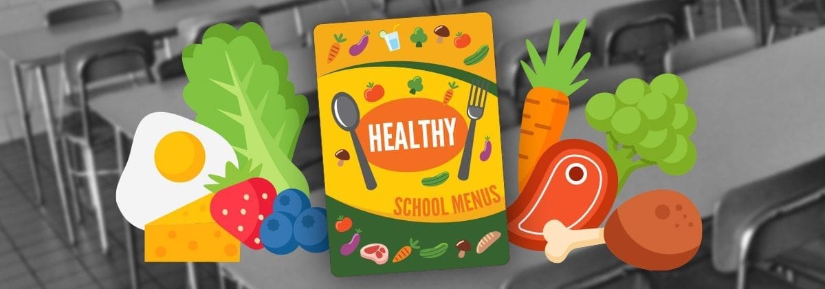 school menu artwork