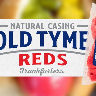 old tyme red hotdogs