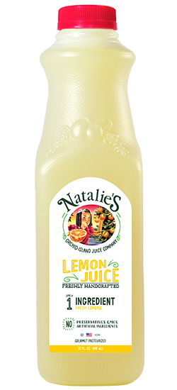 natalies lemon juice bottle
