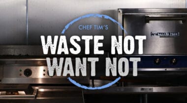 Waste Not Want Not Test Kitchen banner