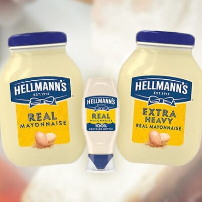 Hellmann's Mayonnaise jars