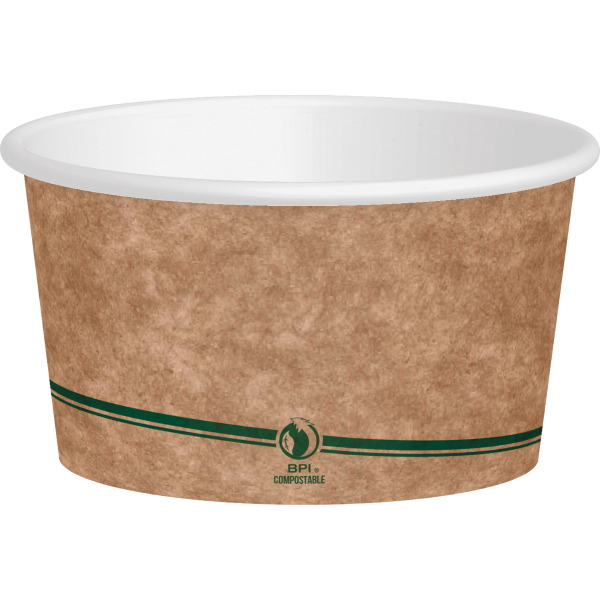 FDA 26oz Double Poly Coated White Paper Bowls With Lids