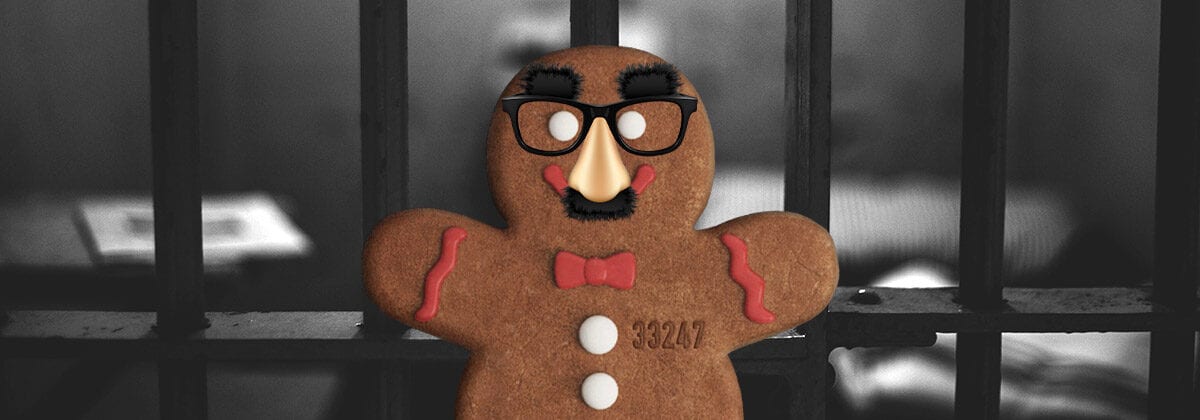 gingerbread man in disguise