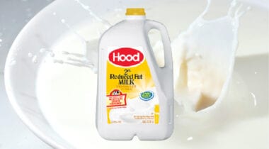 Gallon of 2% white milk
