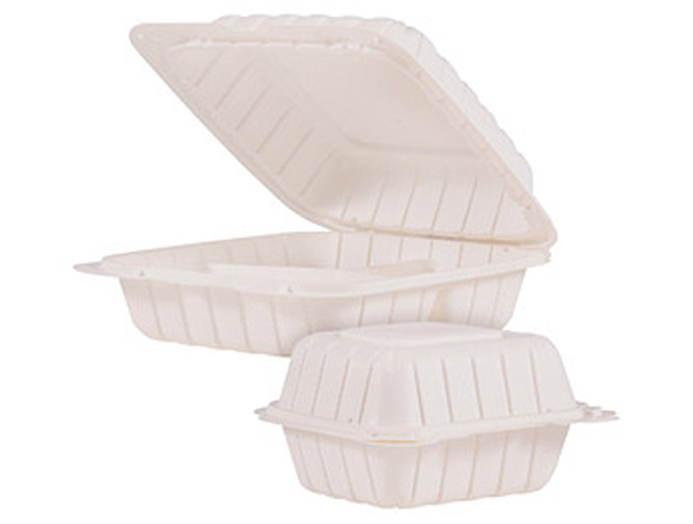 white takeout container