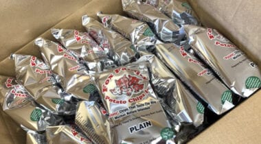 box of potato chip bags