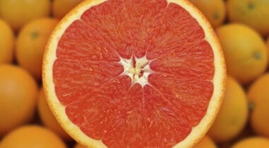 sliced cara cara navel orange