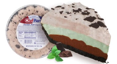 chocolate mint cream pie