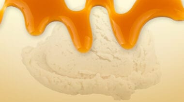 Caramel Swirl ice cream