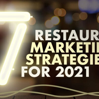 Seven Restaurant Marketing Ideas graphic