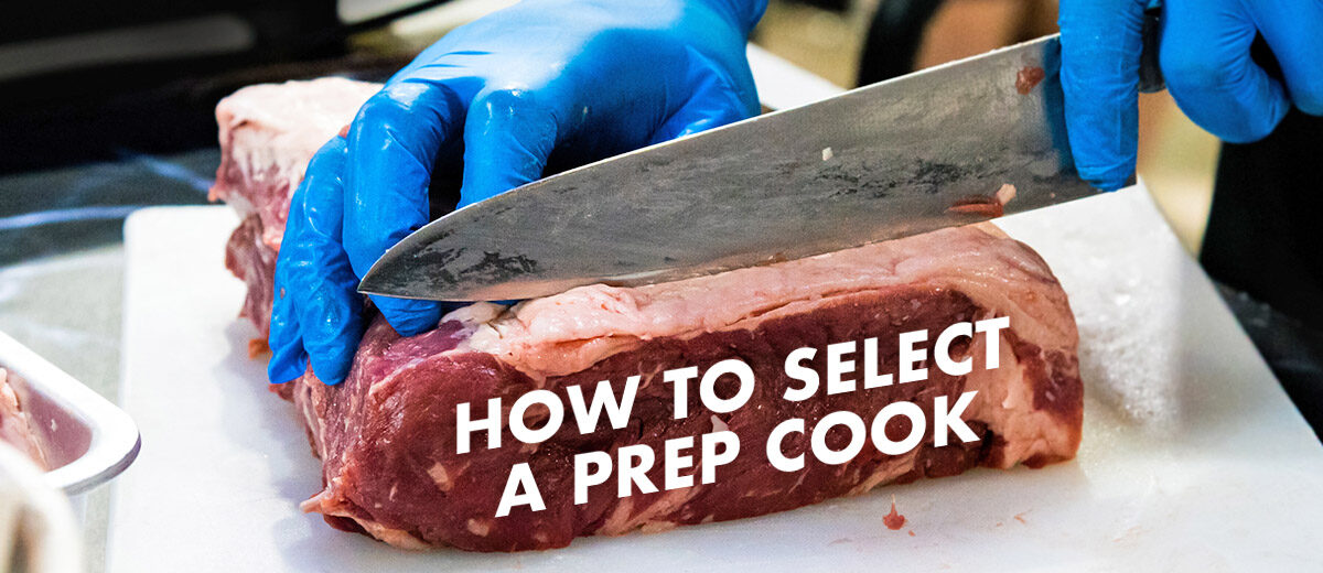 prep cook meat cutting graphic