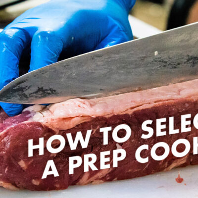 prep cook meat cutting graphic